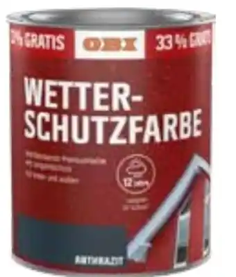 OBI Obi Wetterschutzfarbe Angebot