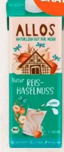 Prokopp Allos Bio Reis-Haselnuss-Drink Angebot