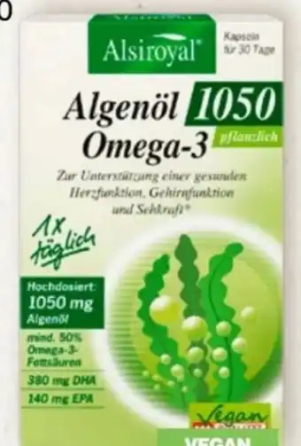 Prokopp Alsiroyal Algenöl 1050 Omega-3 Angebot
