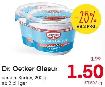 MPreis Dr. Oetker Glasur Angebot