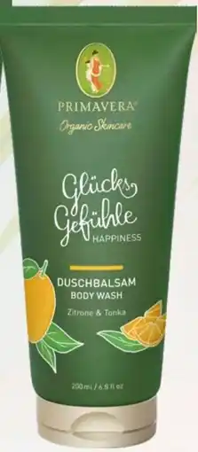 Martin Reformstark Primavera organic skincare duschbalsam body wash Angebot
