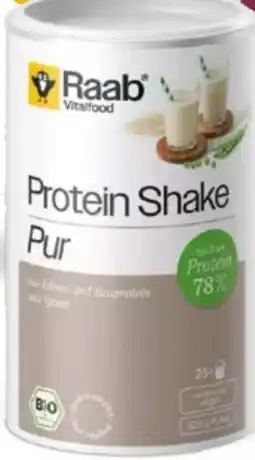 Martin Reformstark Raab Vitalfood Bio Protein Shake Pur Angebot