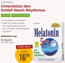 Martin Reformstark ESPARA Melatonin Angebot