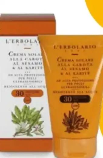 Martin Reformstark L'Erbolario LSF 30 Sonnencreme Angebot