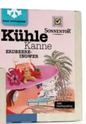 Martin Reformstark Sonnentor Kühle Kanne Erdbeer-Ingwer Tee Angebot