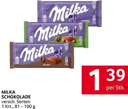 Transgourmet Milka schokolade Angebot