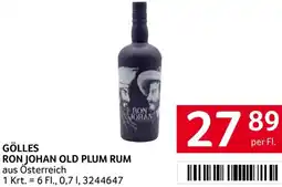 Transgourmet Gölles ron johan old plum rum Angebot