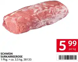 Transgourmet Schwein surkarreerose Angebot