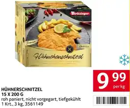 Transgourmet Hühnerschnitzel Angebot