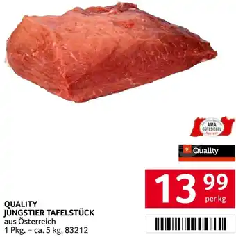 Transgourmet Quality jungstier tafelstück Angebot