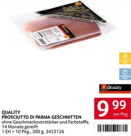 Transgourmet Quality prosciutto di parma geschnitten Angebot