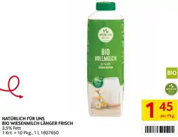 Transgourmet Natürlich für uns bio wiesenmilch länger frisch Angebot