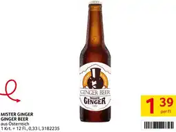 Transgourmet Mister Ginger Ginger Beer Angebot