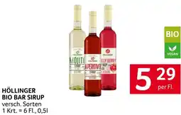 Transgourmet Höllinger bio bar sirup Angebot