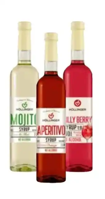 Transgourmet Höllinger Bio Bar Sirup Angebot