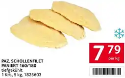 Transgourmet Paz. schollenfilet paniert Angebot