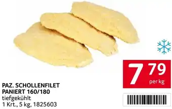 Transgourmet Paz. schollenfilet paniert Angebot