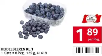 Transgourmet Heidelbeeren Angebot
