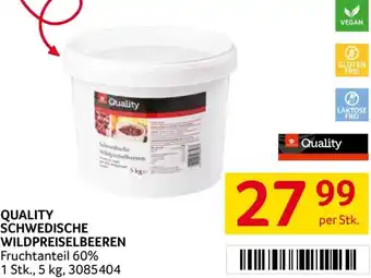 Transgourmet Quality schwedische wildpreiselbeeren Angebot