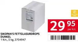 Transgourmet Sikopan's fettglasurdrops dunkel Angebot