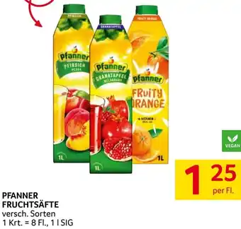 Transgourmet Pfanner fruchtsäfte Angebot