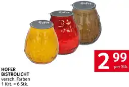 Transgourmet Hofer Bistrolicht Angebot