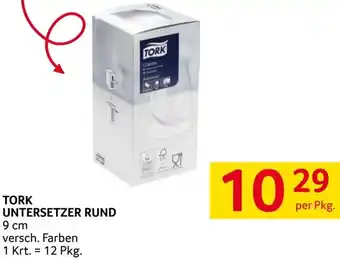 Transgourmet Tork untersetzer rund Angebot