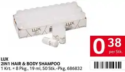 Transgourmet Lux 2in1 hair & body shampoo Angebot