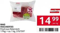 Transgourmet Rind faschiertes Angebot