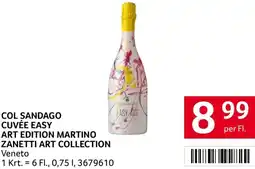 Transgourmet Col sandago cuvée easy art edition martino zanetti art collection Angebot