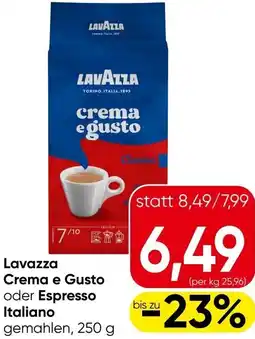 Eurospar Lavazza Crema e Gusto oder Espresso Italiano Angebot