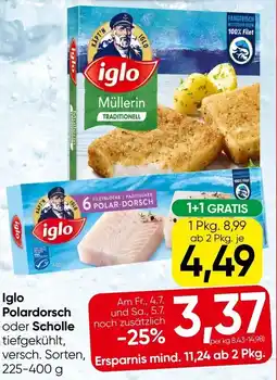 Eurospar Iglo Polardorsch oder Scholle Angebot