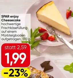 Eurospar SPAR enjoy Cheesecake Angebot