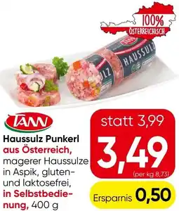 Eurospar Haussulz Punkerl Angebot