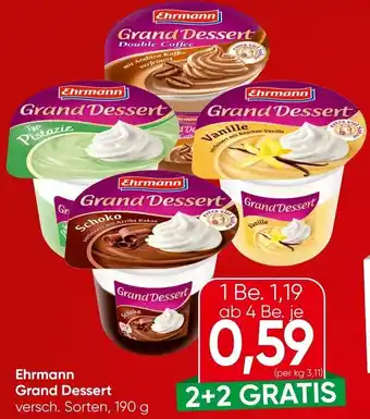 Eurospar Ehrmann Grand Dessert Angebot