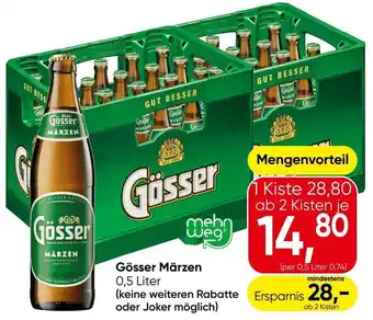 Eurospar Gösser Märzen Angebot
