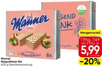 Eurospar Manner Neapolitaner Angebot
