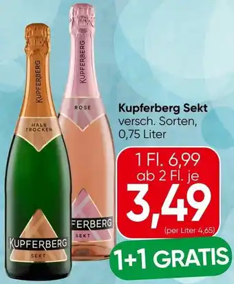 Eurospar Kupferberg Sekt Angebot