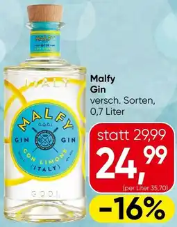 Eurospar Malfy Gin Angebot