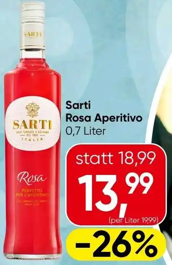 Eurospar Sarti Rosa Aperitivo Angebot