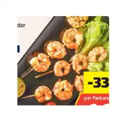 Hofer ASC Grill Garnelen Spiesse Kräuter oder Chilli HOFER Angebot
