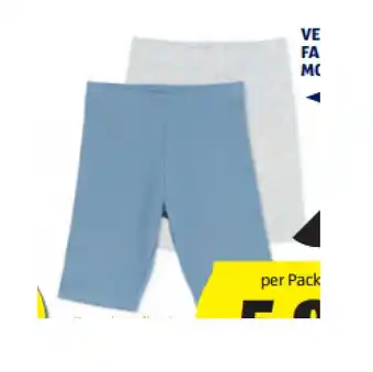 Hofer Damen-Radlershorts, Doppelpkg. versch. Farben und Modelle HOFER Angebot