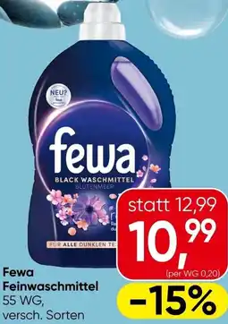 Eurospar Fewa Feinwaschmittel Angebot