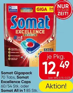 Eurospar Somat Excellence Caps Angebot
