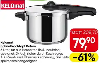Eurospar Kelomat Schnellkochtopf Bolero Angebot