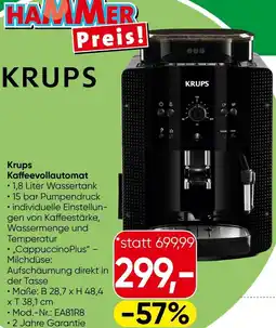 Eurospar Krups Kaffeevollautomat Angebot