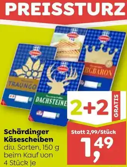 ADEG Schärdinger Käsescheiben Angebot