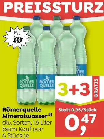 ADEG Römerquelle Mineralwasser Angebot