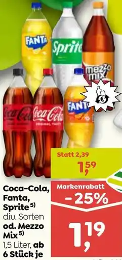 ADEG Coca-Cola, Fanta, Sprite od. Mezzo Angebot