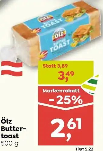 ADEG Ölz Butter- toast Angebot
